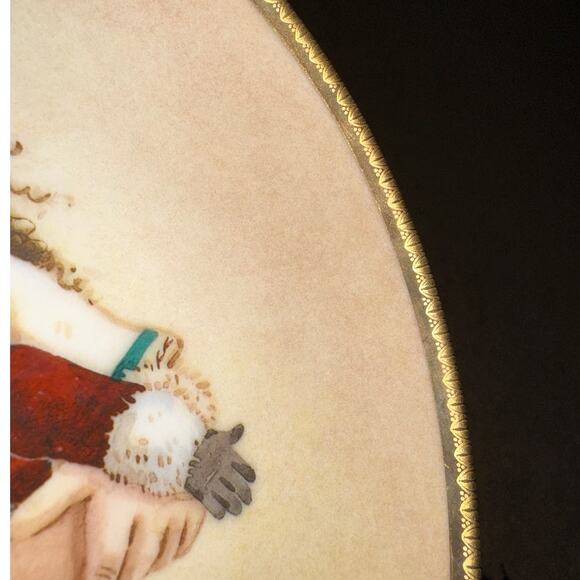 Jan Hagara “Noel” Decorative Plate - Country Series - 1985 Third Edition - Picture 4 of 6